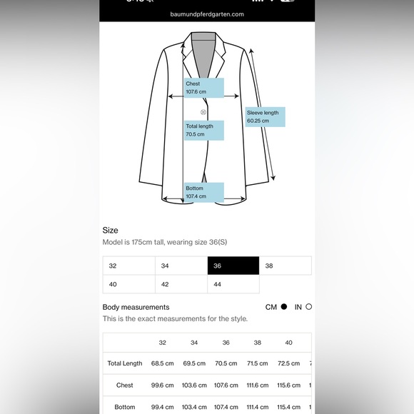 Baum und Pferdgarten Women's Beata Jacket, Blue Depths, 4 (size EU 36) - Picture 3 of 11